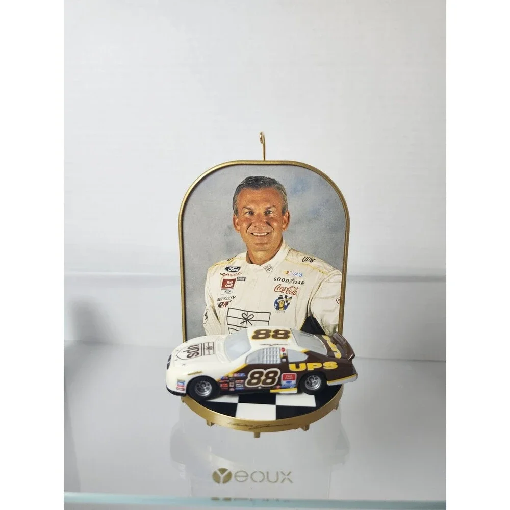 2001 Hallmark Keepsake Christmas Ornament Nascar Dale Jarrett 88 UPS